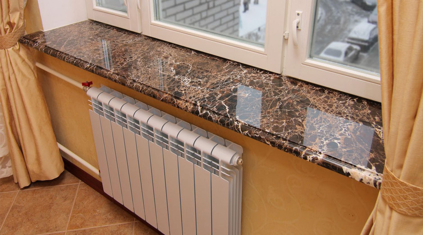 Мраморные подоконники